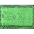 thumbnail image 1 of Ahgly Company Indoor Rectangle Oriental Emerald Green Traditional Area Rugs, 7' x 10', 1 of 4