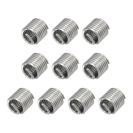 

Uxcell 3/8-16 UNC 1.5D 304 Stainless Steel Wire Thread Inserts Screw Repair Sleeve 10 Pack