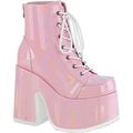 Baby Pink Hologram Synthetic