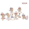 thumbnail image 3 of 6PCS Creative Cartoon Figure Dolls Cute Ballet Girl Hand Doll Model Home Decor, 3 of 7