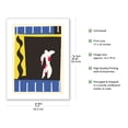 thumbnail image 2 of The Clown (Le Clown) - Design Plate i for Jazz Book - From an Original Cut-Out Artwork by Henri Matisse c.1943 - Bamboo Fine Art 290gsm Paper (Unframed) 17x22in, 2 of 4