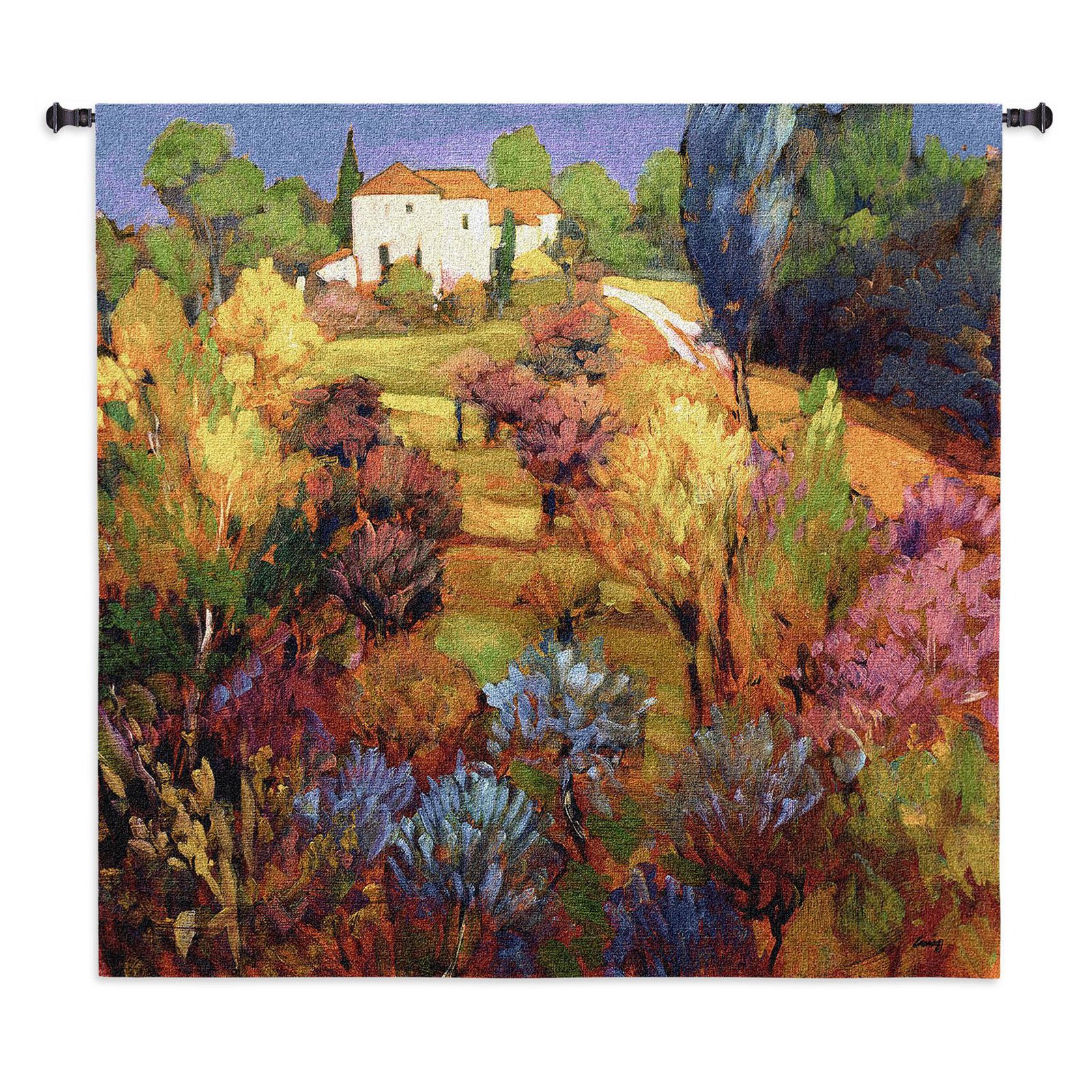 Fine Art Tapestries Spring Orchard Wall Tapestry - Walmart.com - Walmart.com