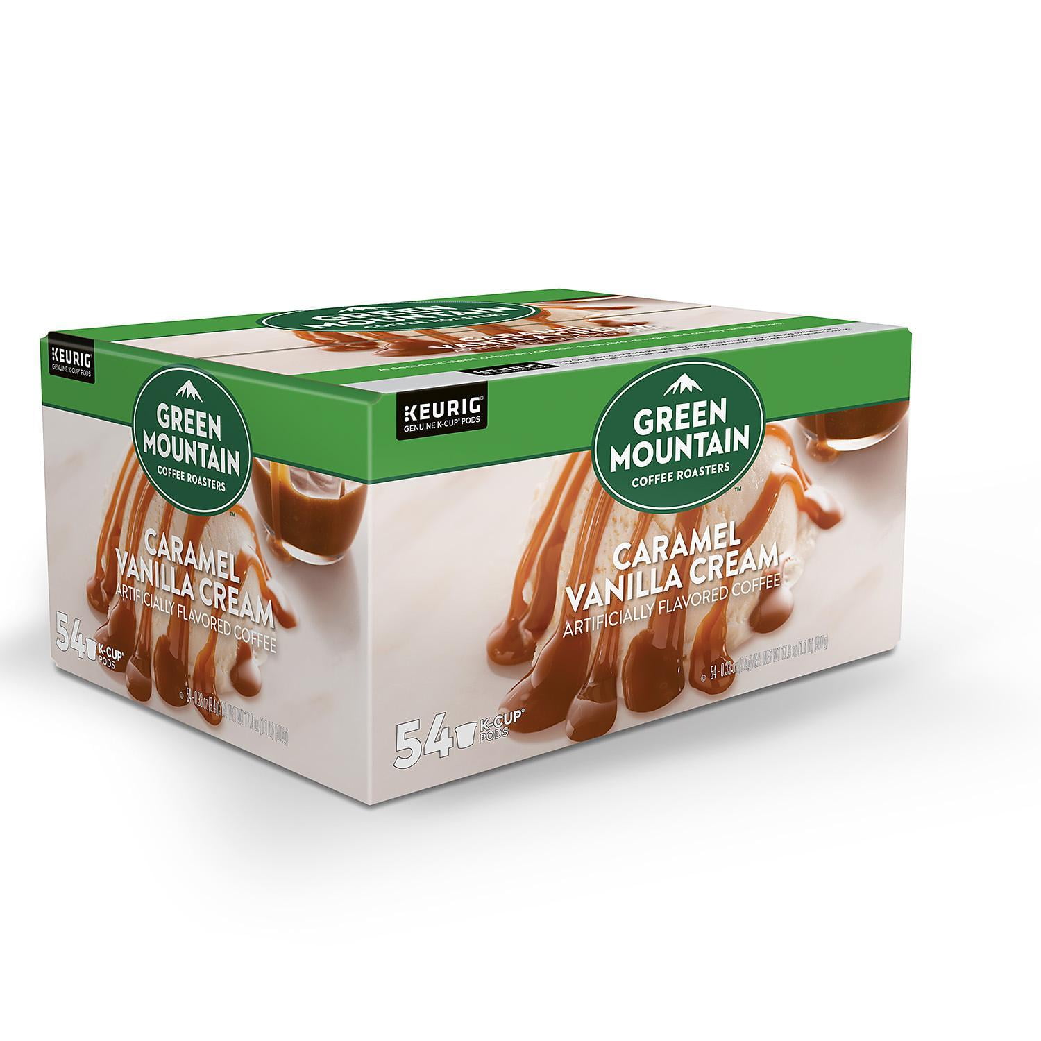 Green Mountain Coffee, Caramel Vanilla Cream (54 KCups)