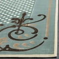 thumbnail image 3 of SAFAVIEH Martha Stewart Scrollwork Polk Dots Area Rug, Blue, 5'3" x 7'6", 3 of 6