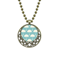 thumbnail image 1 of Paraguas blanco patrón del tiempo Colgante Estrella Collar Luna Cadena Joyas Unbranded M, 1 of 3