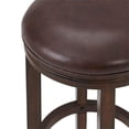 thumbnail image 6 of Alaterre Furniture Natick Bar Height Stool - Distressed Walnut - Set of 2, 6 of 8