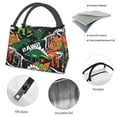thumbnail image 4 of Disketp Dinosaur Skeleton Bolsa Térmica Estampada, Bolsa Térmica Aislante para Almuerzo, Playa y Campamento, 4 of 6