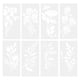 thumbnail image 1 of Precio sorpresa!Plantillas de flores grandes para valla de jardín, decoración artesanal, plantilla Floral reutilizable gigante para pintar en paredes de madera, patrón de valla, 1 of 7