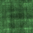 thumbnail image 1 of Ahgly Company Indoor Square Abstract Emerald Green Modern Area Rugs, 6' Square, 1 of 4
