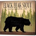 thumbnail image 1 of Take a Hike Bear Black Bear Stout by Ryan Fowler, Canvas Wall Art, 1 of 1
