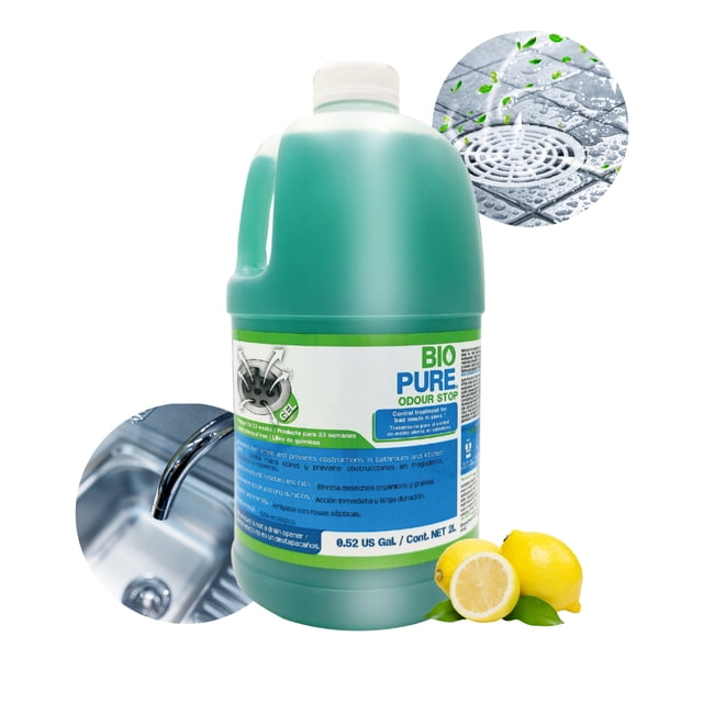 BIOPURE Tratamiento contra Malos olores - Odour Stop (2 litros)