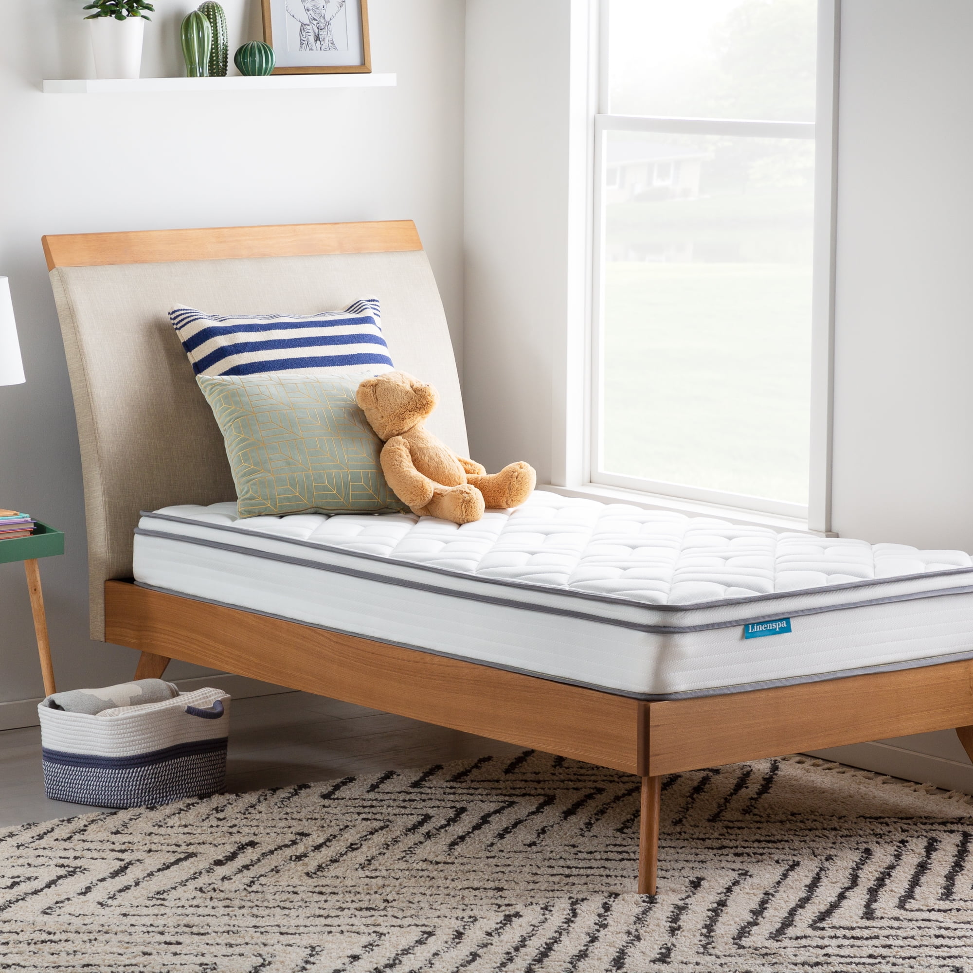 Linenspa Dreamer 8" Hybrid Mattress, Twin