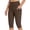 Brown, variant on Basysin Women Yoga Leggings Women Elastic High Waist Pants Casual Fit Pants Trousers With Pockets Athletic Workout Pants For Gym
