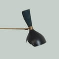 thumbnail image 3 of Stilnovo Style 5 Arms Counterbalance Chandelier – Italian Style Sputnik Chandelier, Handcrafted Brass Ceiling Light Fixture, 3 of 4