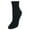 Black, variant on Dr. Scholl's Women's Diabetes and Circulatory Low Cut Socks, 4 Pack