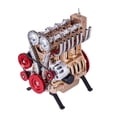 thumbnail image 2 of 4 Cylinder Engine assembly model kit, 2 of 7