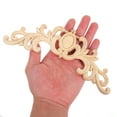 thumbnail image 5 of Masteelf Elegant Khaki Wood Appliques for Furniture with Carved Design and Easy Installation 12x12 Inches, 5 of 8