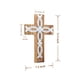 thumbnail image 2 of Cruz de pared OKSQW, 29 x 19 cm, madera, metal, decoración rústica, 2 of 7