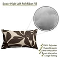 thumbnail image 2 of Chocolate Plantation Small Pillow 12x20, 2 of 5