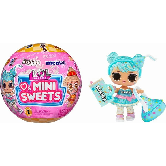 L.O.L. Surprise! Loves Mini Sweets Series 2 with 7 Surprises, Accessories, Limited Edition Doll, Candy Theme, Collectible Doll- Great Gift for Girls&Boys Age 4 