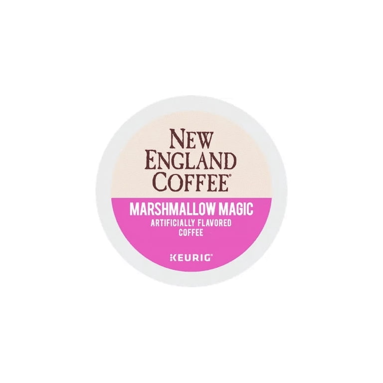 New England Coffee Marshmallow Magic Medium Roast K-Cup Pods 24 ct