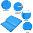 thumbnail image 2 of 11Ft Round Swimming Pool Liner 11 Foot Pad mat Swimming Pool Ground Cloth Square for Under Pool Floor Liner Underlayment Pad Protector Preventing Punctures Pool Tarp, 2 of 8