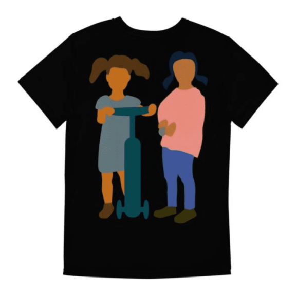 CWMBS by Tae’ Store: Wordy Wit It Girl Tee, All-Over Print Youth Crew Neck T-shirt
