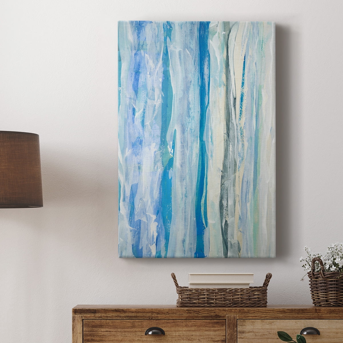 Swimming Ashore Premium Gallery Wrapped Canvas - Ready to Hang