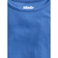 thumbnail image 2 of Wonder Nation Girls' Ribbed Top with Short Ruffle Sleeves, Sizes 4-18 & Plus, 2 of 3