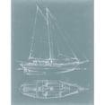 thumbnail image 3 of Harper, Ethan 15x18 Black Modern Framed Museum Art Print Titled - Yacht Sketches III, 3 of 5