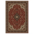 thumbnail image 2 of Concord Global 20838 9 ft. 3 in. x 12 ft. 10 in. Persian Classics Medallion Kashan - Black, 2 of 2