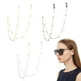 thumbnail image 2 of tredstone 3pcs/set Rustproof Glasses Chain For Women Adjustable Knots Stable Fixture Glasses Chains Sunglasses, 2 of 6