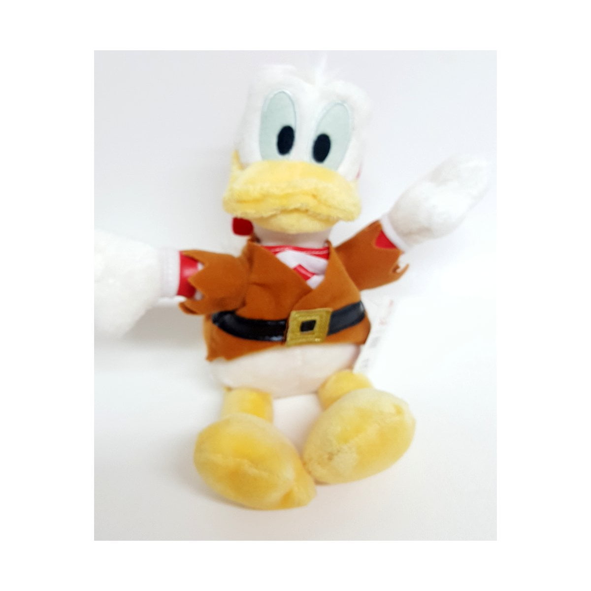 Disney Collectible Pirate Donald Duck Bean Bag Plush Doll 8"