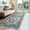Grey, variant on Runner Rug 2x6 Vintage Floral Hallway Carpet Machine Washable Non-Slip Indoor Long Rug for Kitchen Bathroom Bedroom Office Oriental Medallion Accent Throw Easy Clean, Grey