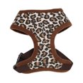 thumbnail image 2 of Pet Dog Adjustable Canvas Chest Harness - Size L (Leopard Print), 2 of 2