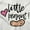 White, variant on Lil Peanut Cute Daughter Grandchild Toddler Boy Girl T Shirt Infant Toddler Brisco Brands 6M