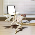 thumbnail image 3 of 3D Printed Dragon with Wings, 3D Printed Animals Toys, Fidget Dragon Toys, Multi-Jointed Movable Simulation Model Gift Desktop Ornaments Toys（White）, 3 of 6