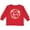 Red, variant on Inktastic I Love My Aunt Flower Circle Boys or Girls Long Sleeve Toddler T-Shirt