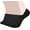 12 Pair-black, variant on Womens No Show Socks Non Slip Flat Boat Line Low Cut Socks (6-12 Packs)