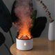 thumbnail image 1 of Flame Humidifier Mute Aromatherapy Machine Bedroom Light Fog Volume Air Purification Diffuser Aromatherapy Machine, 1 of 5