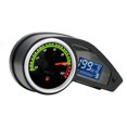 thumbnail image 4 of sweethay Velocímetro digital para motocicleta Tacómetro negro para motocicleta Medidor de odómetro LCD Medidor de velocidad universal con Accesorios para motos sweethay VI002682-00, 4 of 6