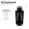 thumbnail image 2 of Keurig K-Compact Single-Serve K-Cup Pod Coffee Maker, Black, 2 of 8
