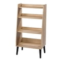 thumbnail image 1 of SEI Furniture Berritza Midcentury Engineered Wood Bookshelf in Natural, 1 of 3