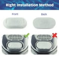 thumbnail image 5 of PET STANDARD Replacement Water Filter & 12 Pack Replacement Pre-Filter Sponges Compatible With PETLIBRO® Stainless Steel Pet Water Fountain Model #PLWF003, 67oz/2L, Cat Water Fountain Pack of 12, 5 of 7