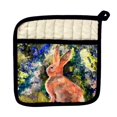 thumbnail image 1 of Betsydrake PT1174 Porte-pot de Lapin à Queue de Coton, 1 of 1