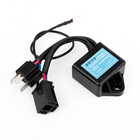 H4 Light Socket Adapter Female to Male Connector Positive Negative ...