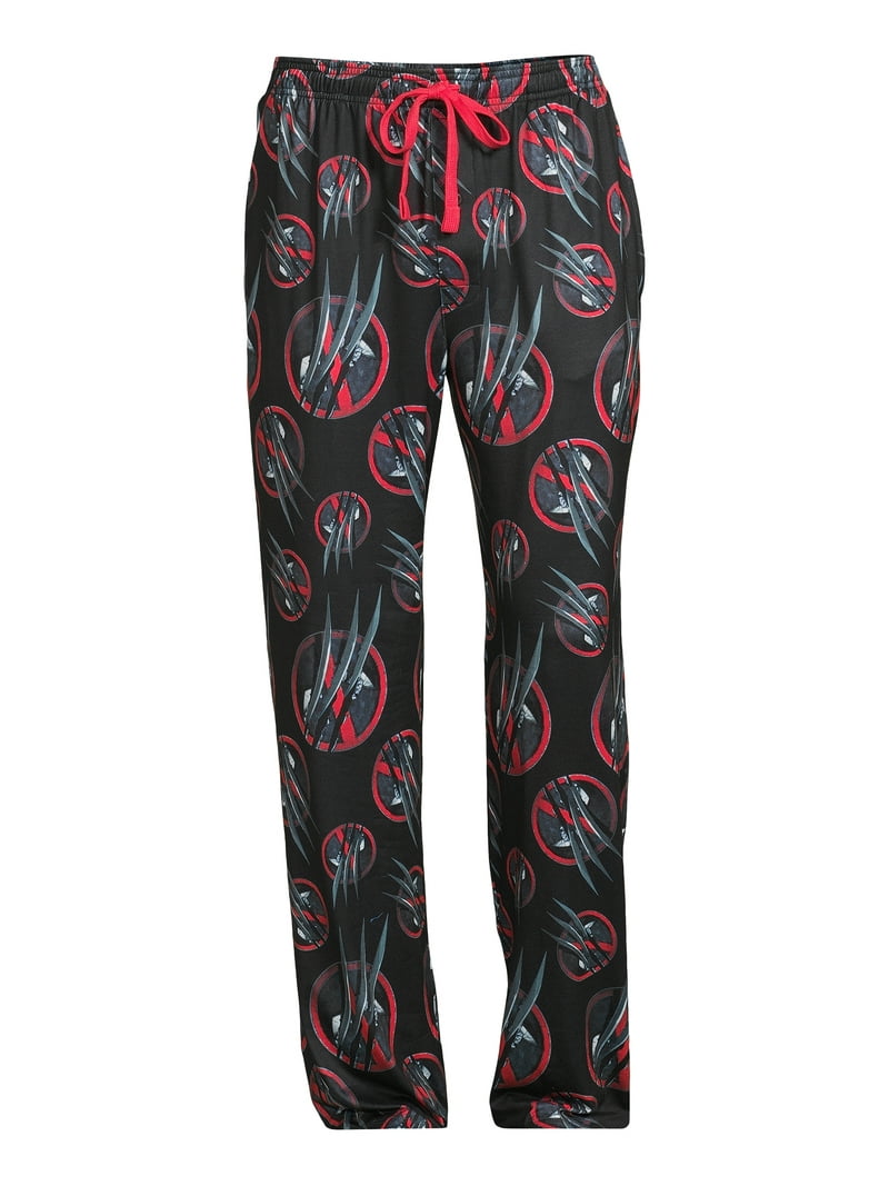 Marvel Deadpool men's Sleep Pants - Drawstring - Sizes S-2XL
