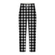 thumbnail image 1 of Puntoco Pantalones rectos con cintura elástica y estampado de moda informal para hombre, 1 of 3