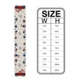 thumbnail image 6 of 4th of July Table Runner 48 Inches, Independence Day Truck American Star Fireworks Bed Runner Dresser Scarves Tabletop for Indoor Outdoor Parties/Ceremony/Banquet, 13" x 48", 6 of 8