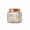 A, variant on EGNMCR Kitchen Gadgets 17Oz Clear Embossed Glass Sealed Jar Squares Airtight Food Storage Container With Wooden Lid For Candy Coffee Beans Snacks And Kitchen Countertop Organization Glass Jar